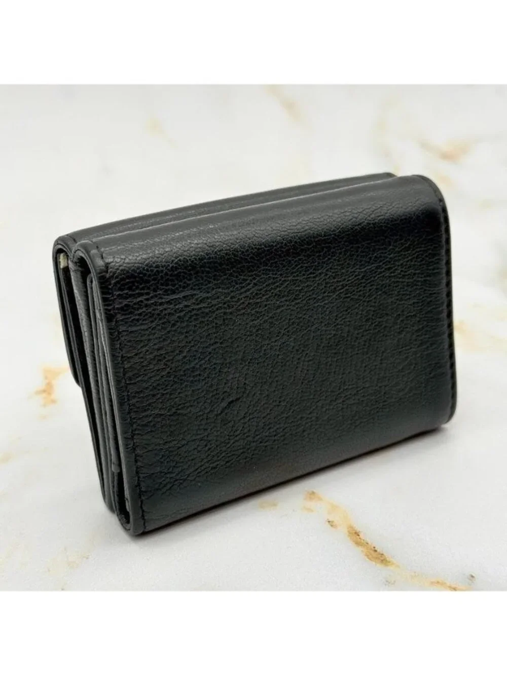 Chanel Ski Motif Trifold Wallet